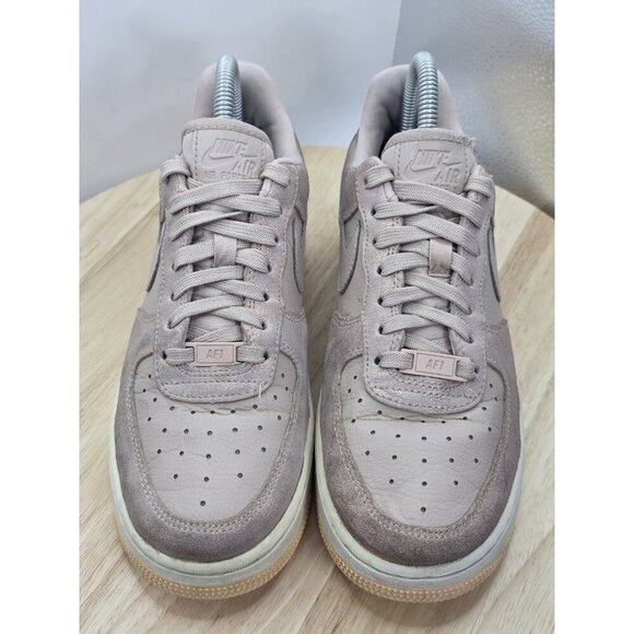 Nike Air Force 1 Low Pink Glitter Sneakers 616725-901 Size 7.5 - Picture 4 of 9